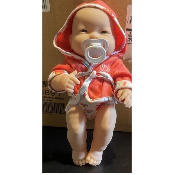 JC Toys Bath Time Adorable Asian Lots to Love 14" Baby - Picture 2 of 4